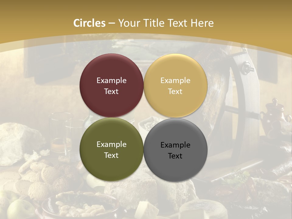 Lac Paisaje Asturiano Fabada PowerPoint Template