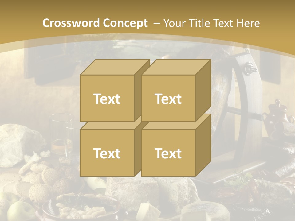 Lac Paisaje Asturiano Fabada PowerPoint Template