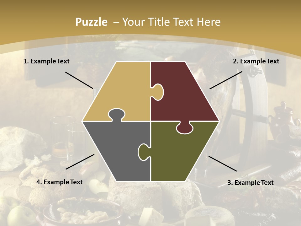 Lac Paisaje Asturiano Fabada PowerPoint Template