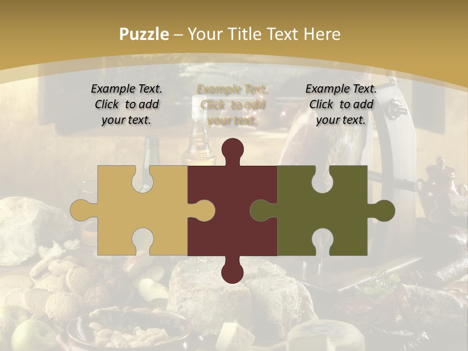 Lac Paisaje Asturiano Fabada PowerPoint Template