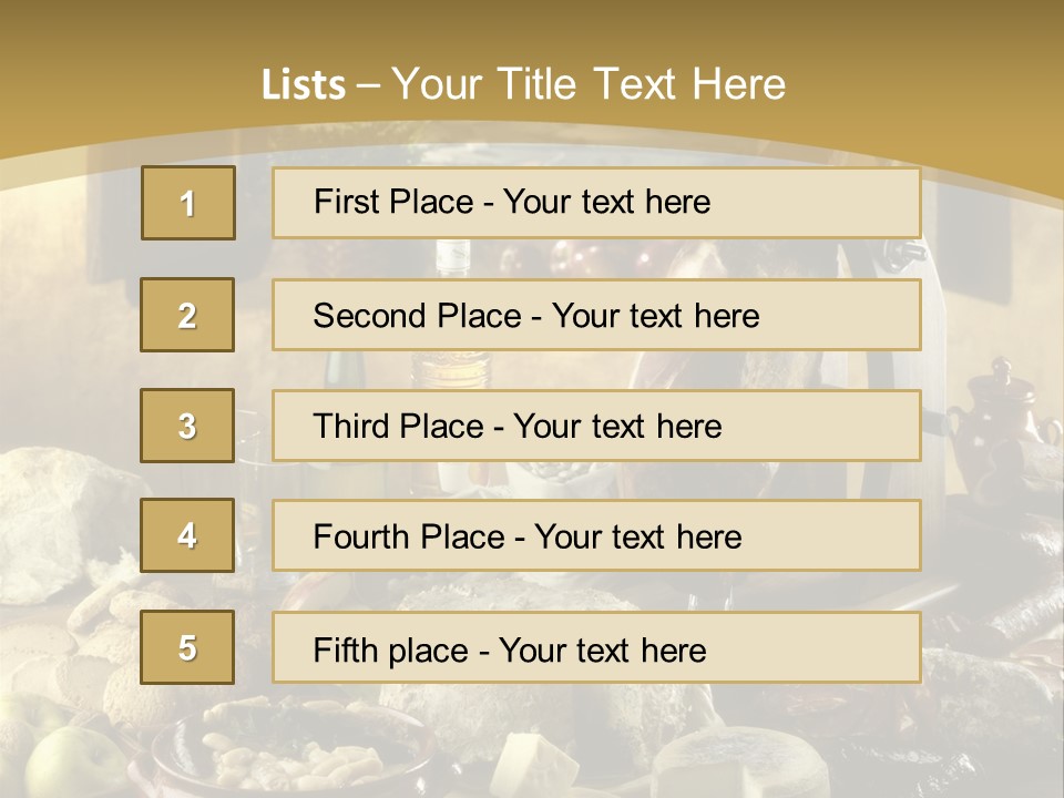 Lac Paisaje Asturiano Fabada PowerPoint Template