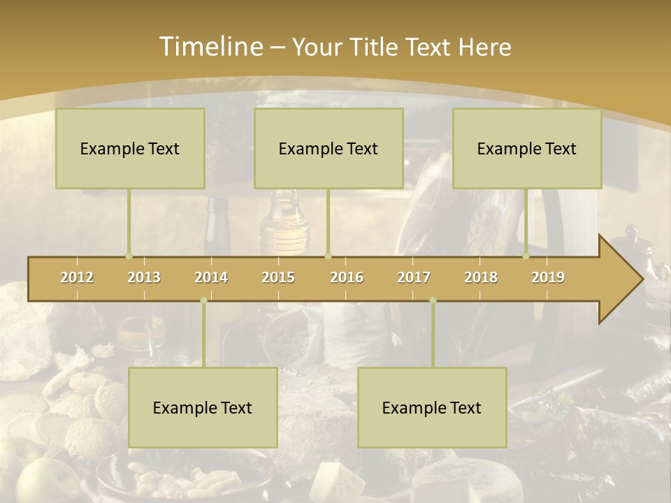 Lac Paisaje Asturiano Fabada PowerPoint Template