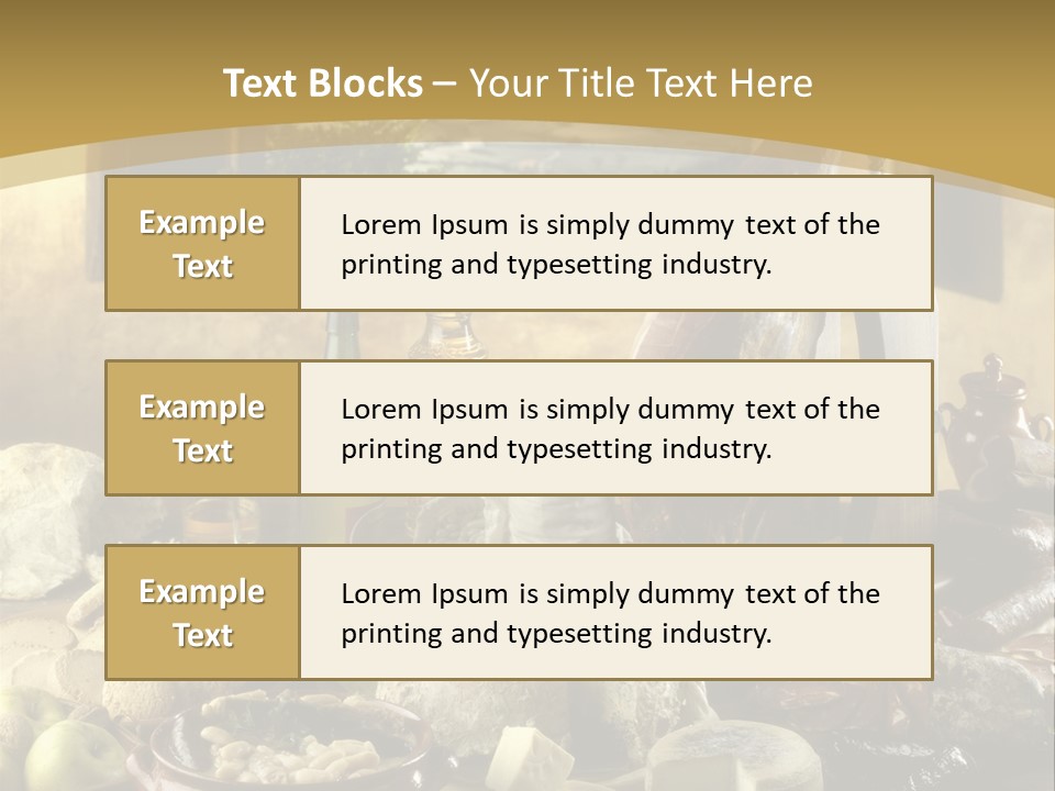 Lac Paisaje Asturiano Fabada PowerPoint Template