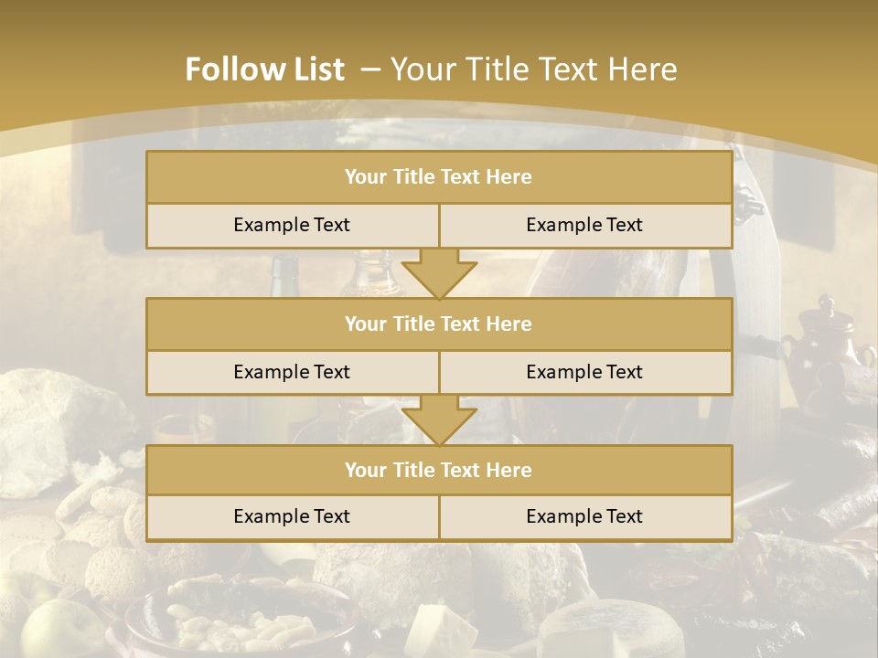 Lac Paisaje Asturiano Fabada PowerPoint Template