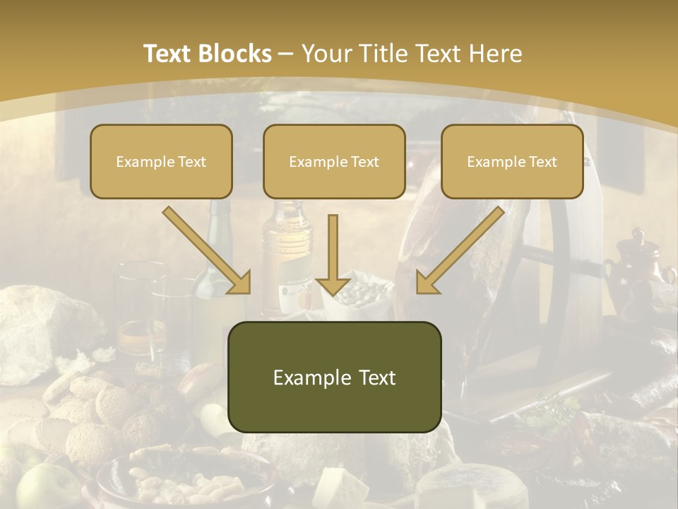 Lac Paisaje Asturiano Fabada PowerPoint Template