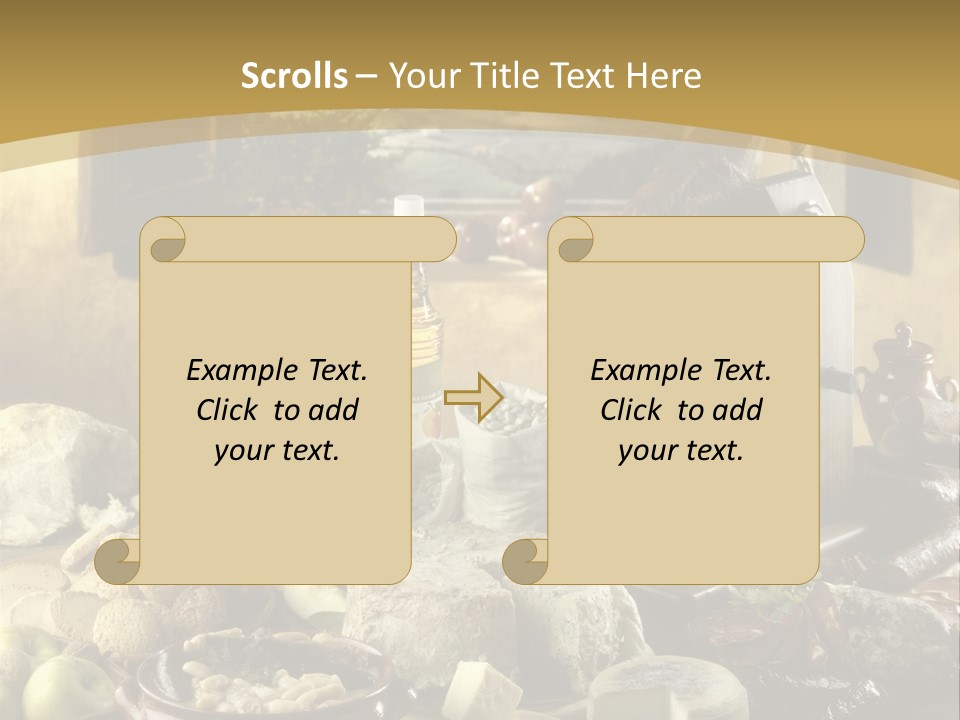 Lac Paisaje Asturiano Fabada PowerPoint Template