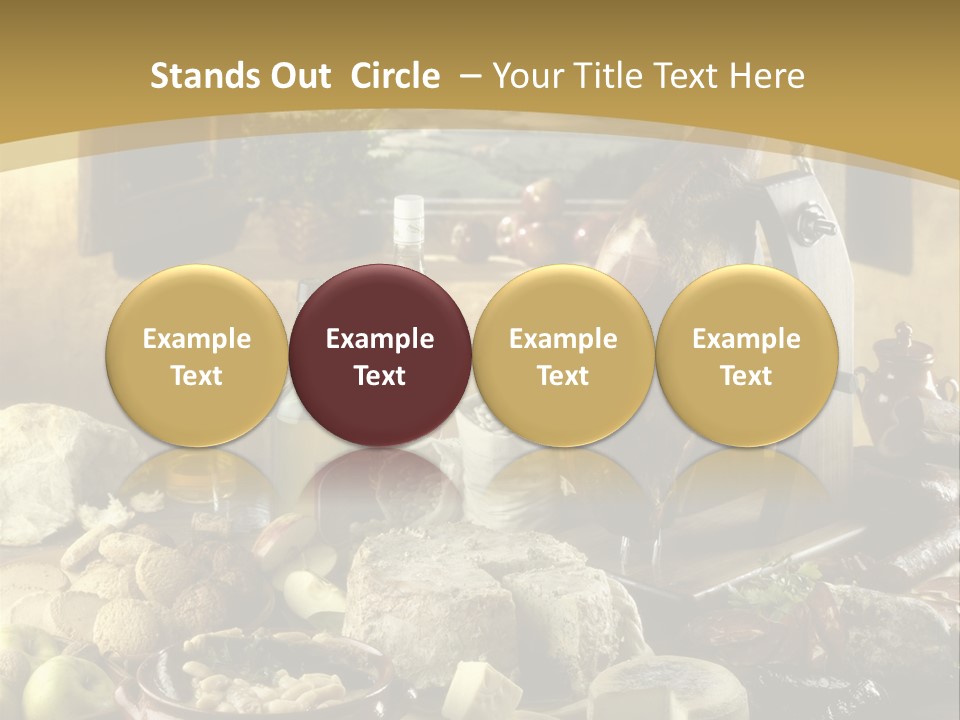 Lac Paisaje Asturiano Fabada PowerPoint Template