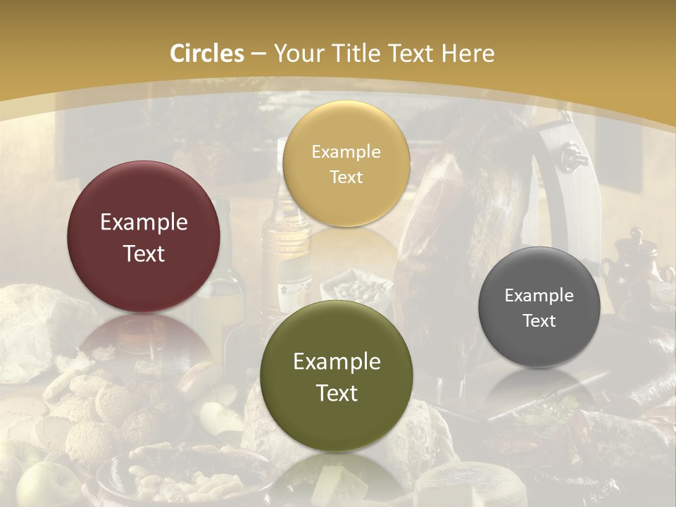 Lac Paisaje Asturiano Fabada PowerPoint Template