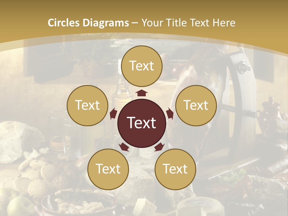 Lac Paisaje Asturiano Fabada PowerPoint Template