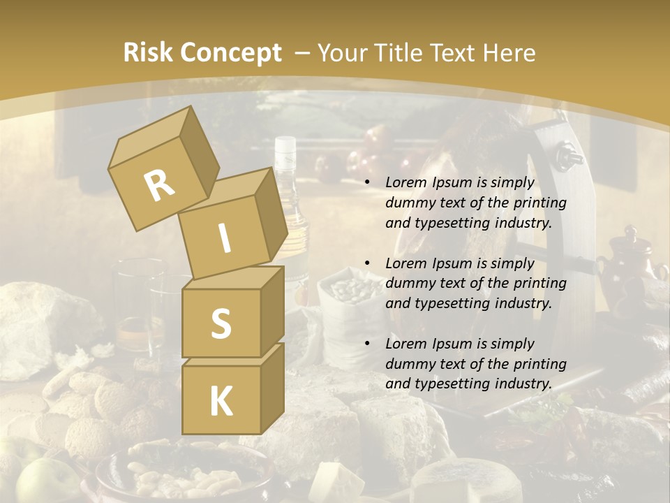 Lac Paisaje Asturiano Fabada PowerPoint Template