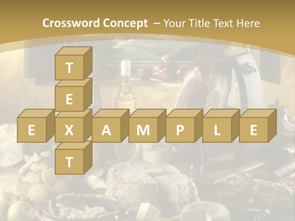 Lac Paisaje Asturiano Fabada PowerPoint Template