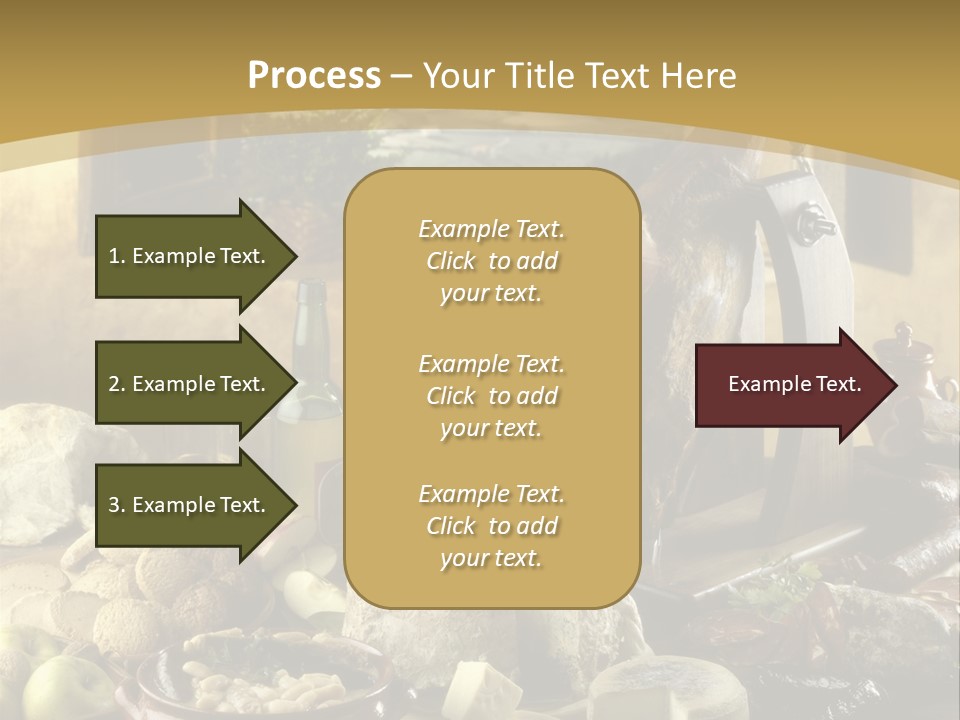 Lac Paisaje Asturiano Fabada PowerPoint Template