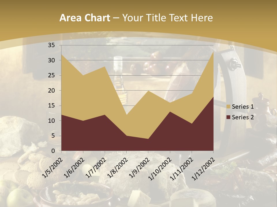Lac Paisaje Asturiano Fabada PowerPoint Template