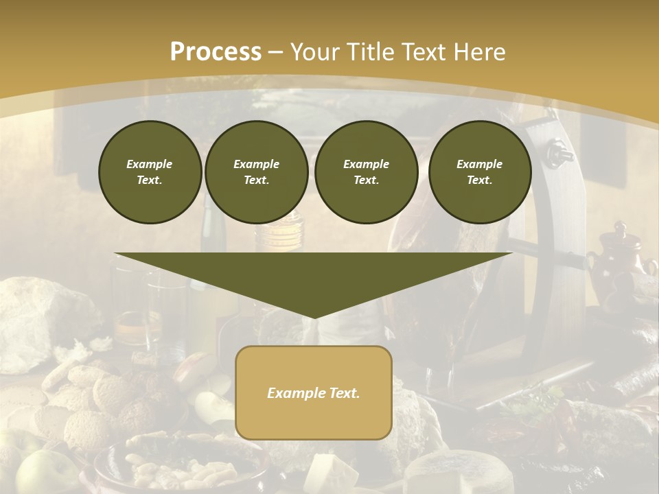 Lac Paisaje Asturiano Fabada PowerPoint Template