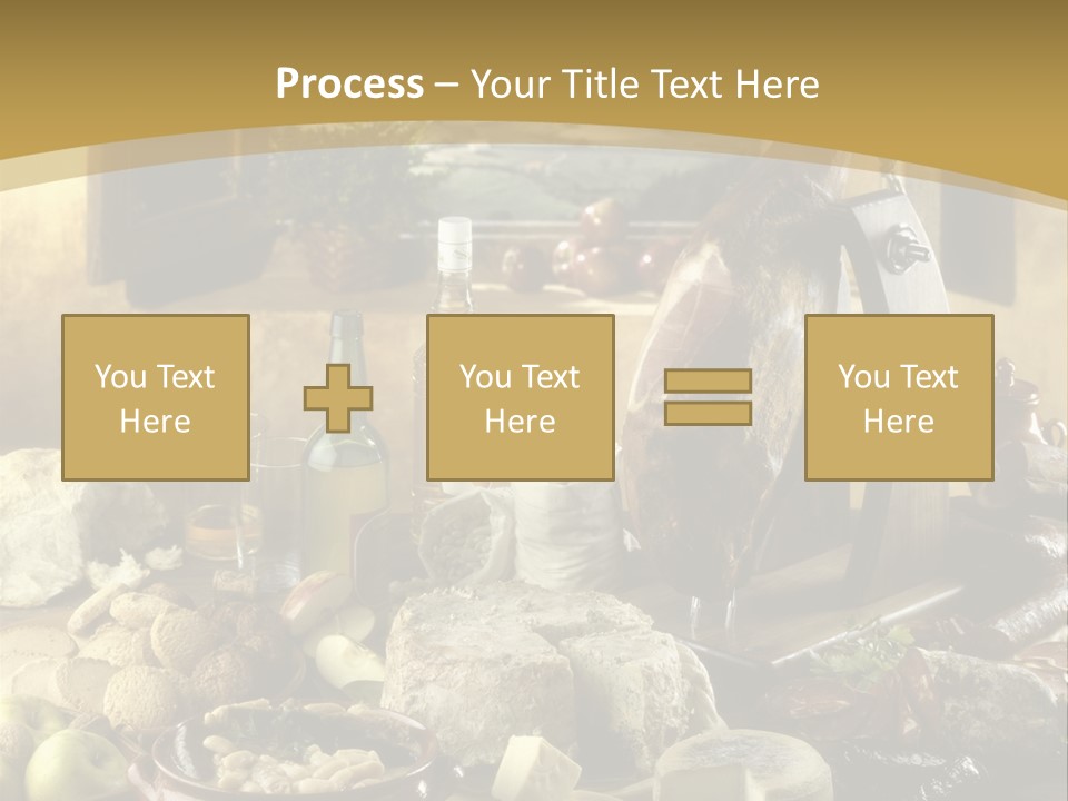 Lac Paisaje Asturiano Fabada PowerPoint Template