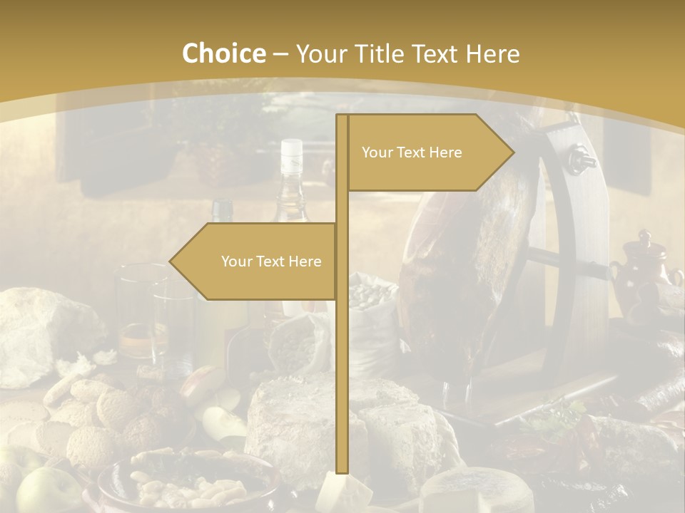 Lac Paisaje Asturiano Fabada PowerPoint Template