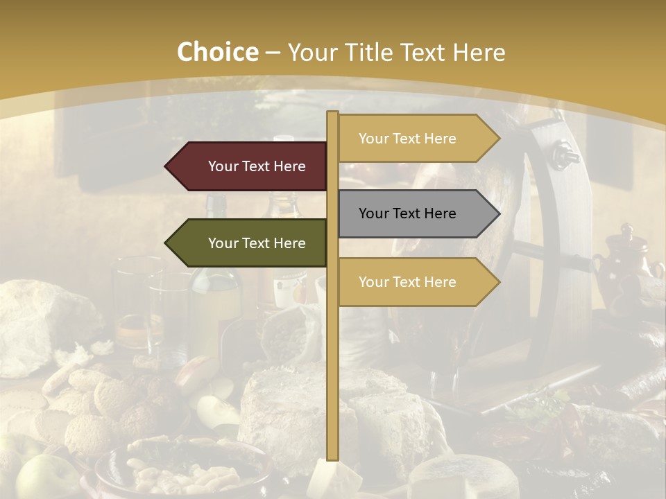 Lac Paisaje Asturiano Fabada PowerPoint Template