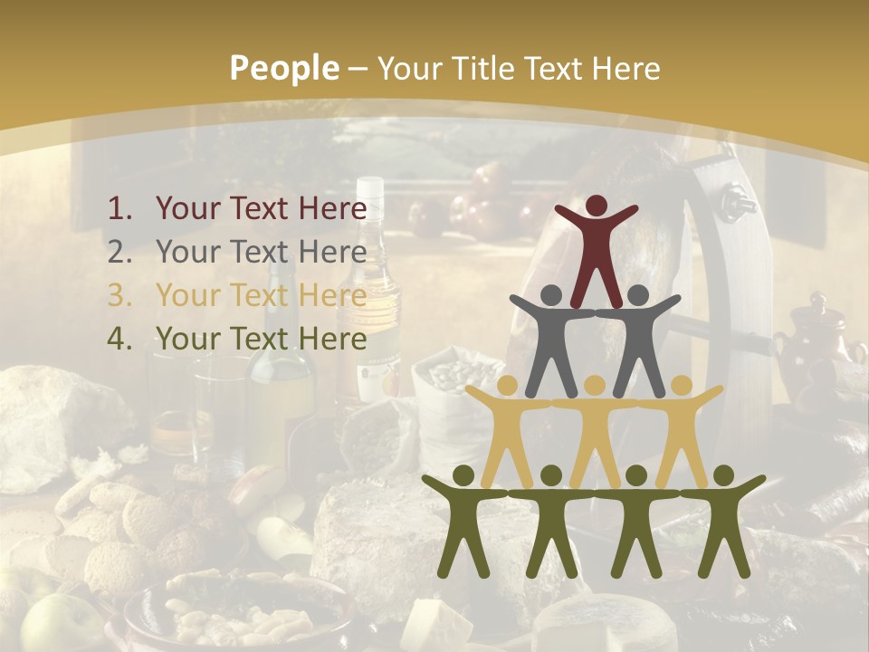 Lac Paisaje Asturiano Fabada PowerPoint Template