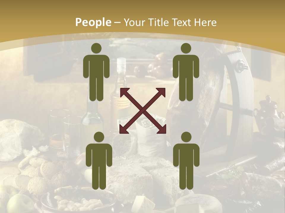 Lac Paisaje Asturiano Fabada PowerPoint Template