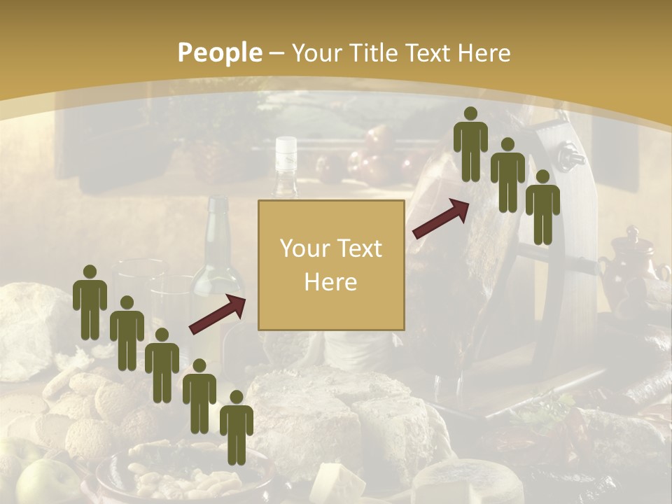 Lac Paisaje Asturiano Fabada PowerPoint Template