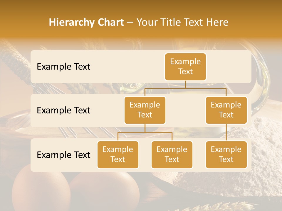 Ingredientes De Pasteler Aceite Harina PowerPoint Template