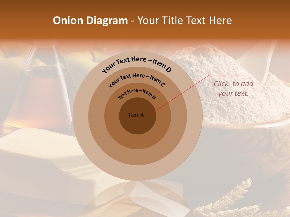 Pastel De Manzana Aceite Manzanas PowerPoint Template