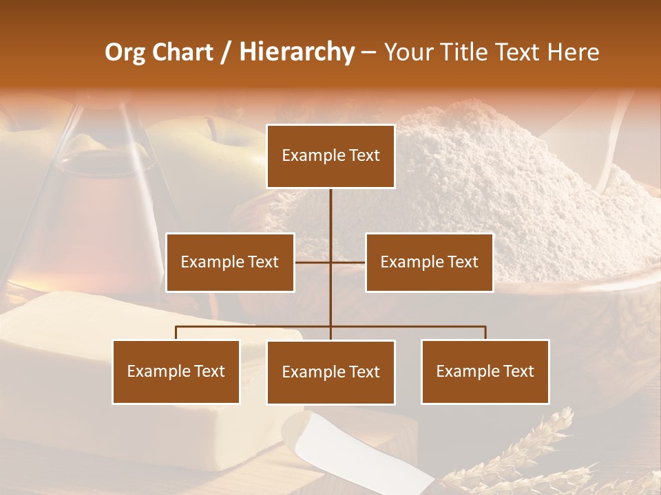 Pastel De Manzana Aceite Manzanas PowerPoint Template