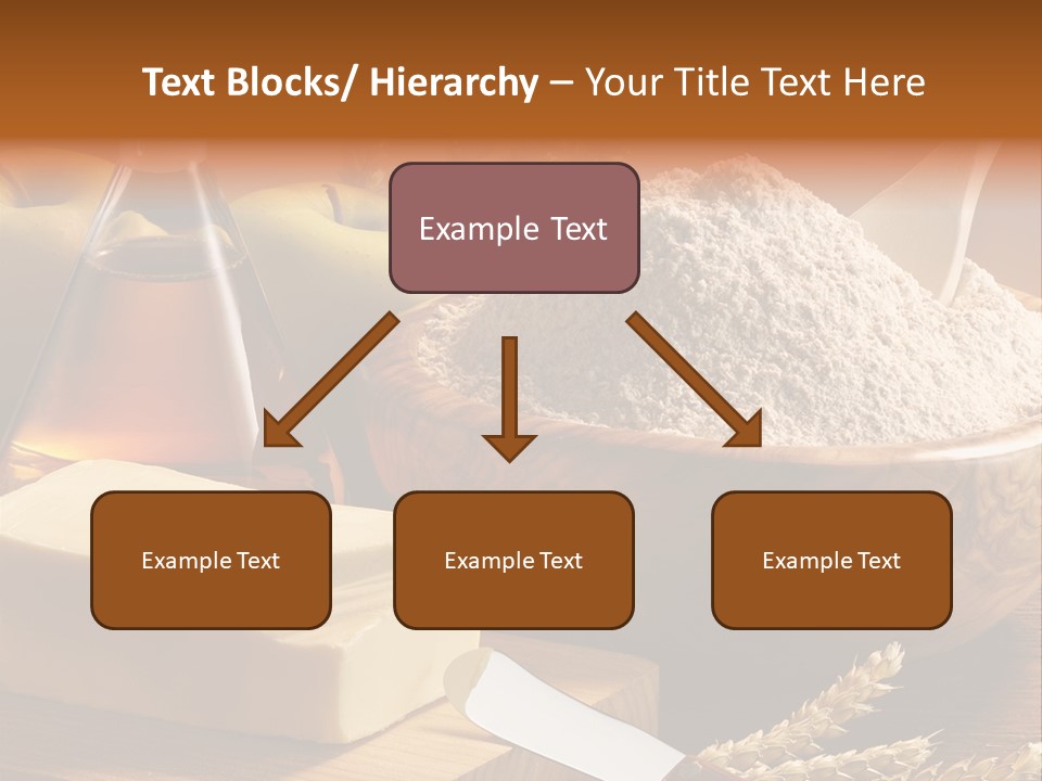 Pastel De Manzana Aceite Manzanas PowerPoint Template