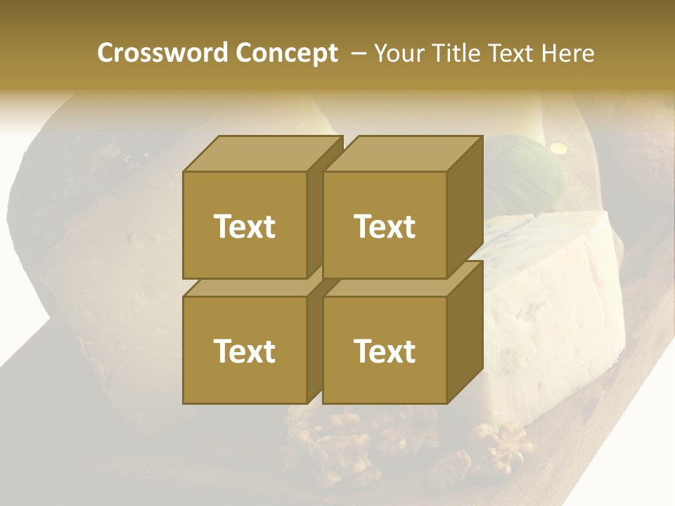 Frutos Secas Albahaca PowerPoint Template