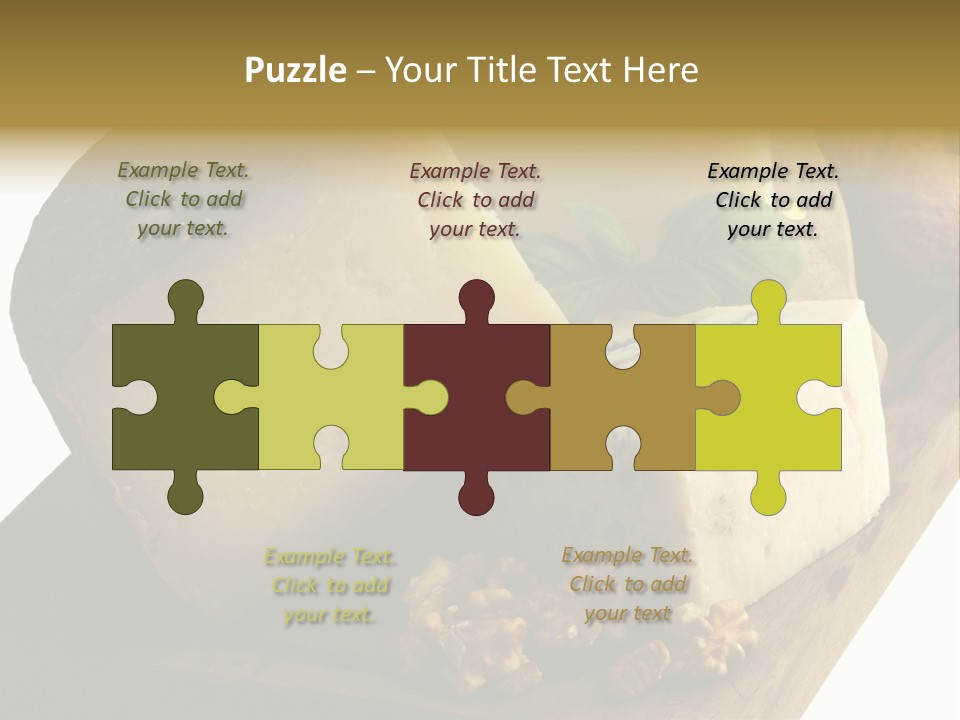 Frutos Secas Albahaca PowerPoint Template