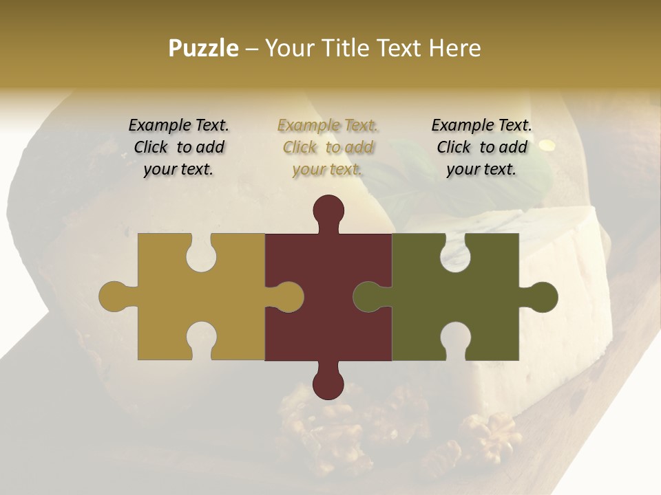 Frutos Secas Albahaca PowerPoint Template