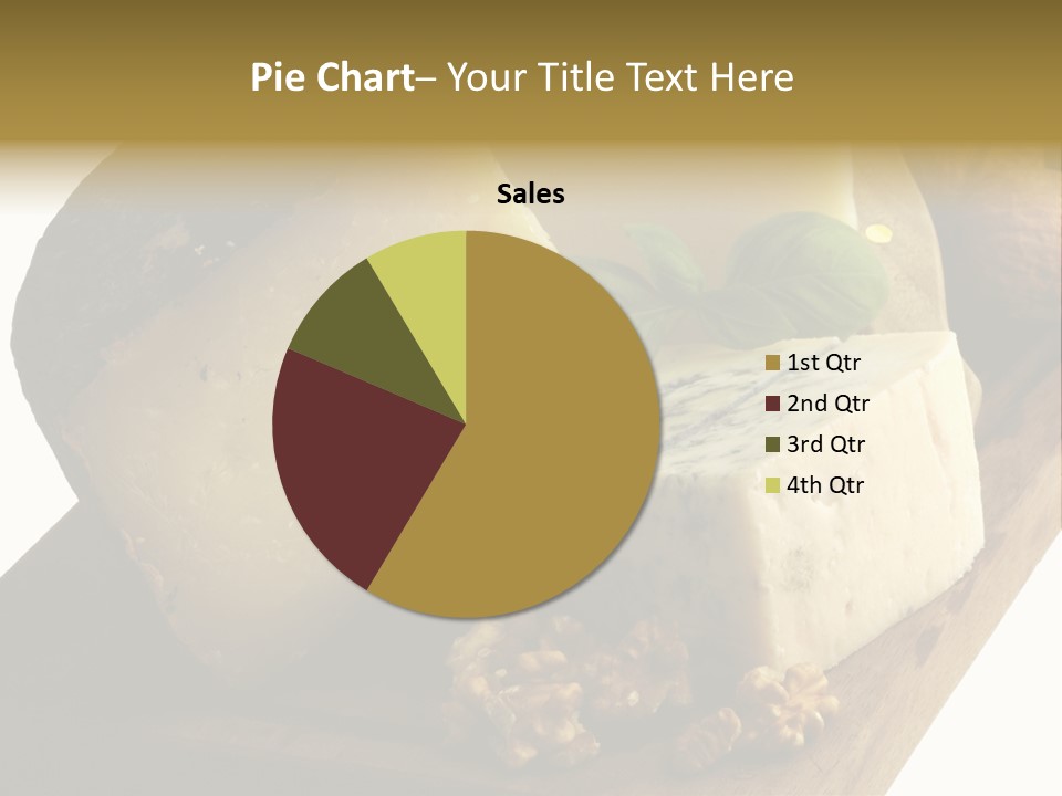 Frutos Secas Albahaca PowerPoint Template
