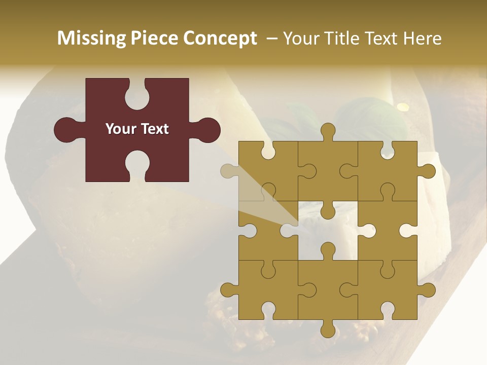 Frutos Secas Albahaca PowerPoint Template