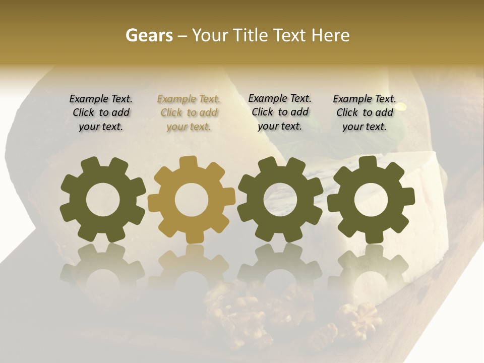 Frutos Secas Albahaca PowerPoint Template