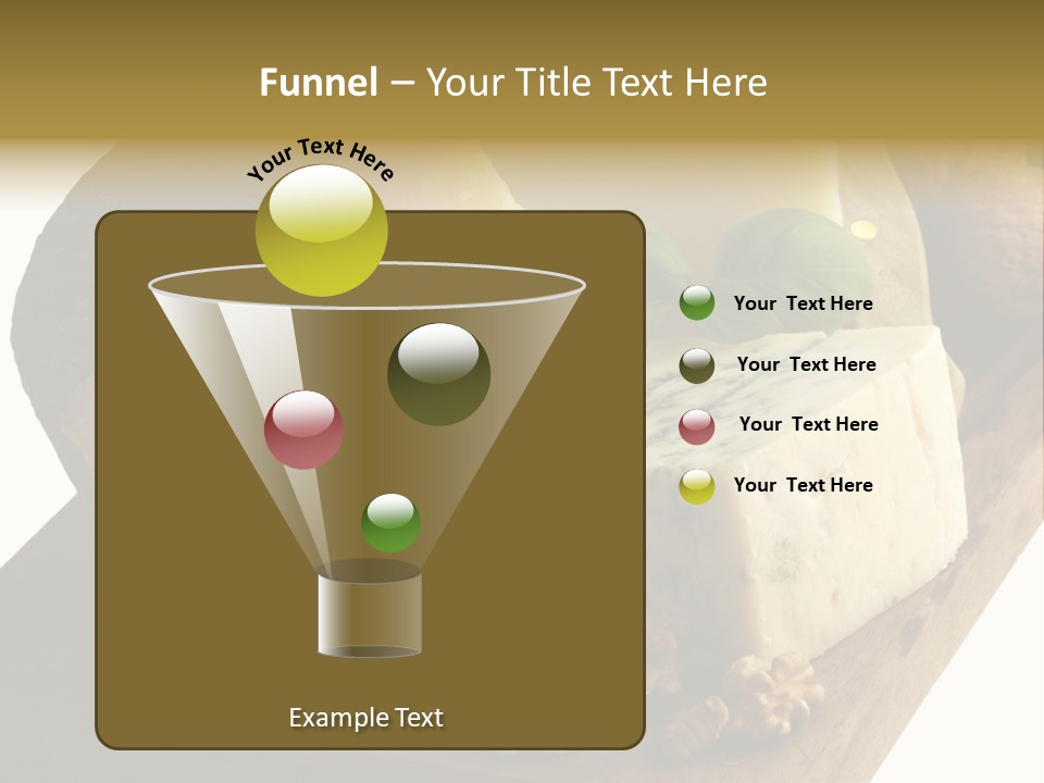 Frutos Secas Albahaca PowerPoint Template