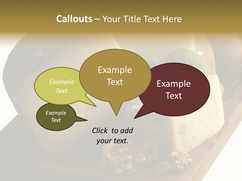 Frutos Secas Albahaca PowerPoint Template