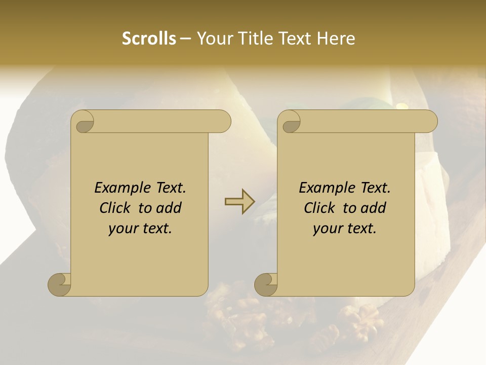 Frutos Secas Albahaca PowerPoint Template