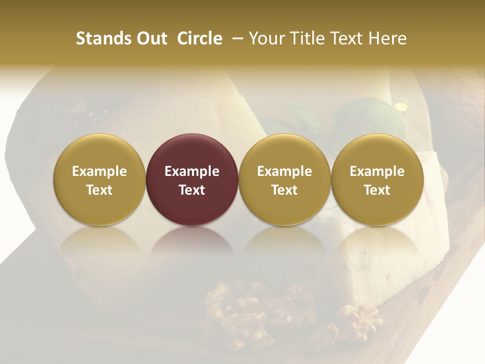 Frutos Secas Albahaca PowerPoint Template