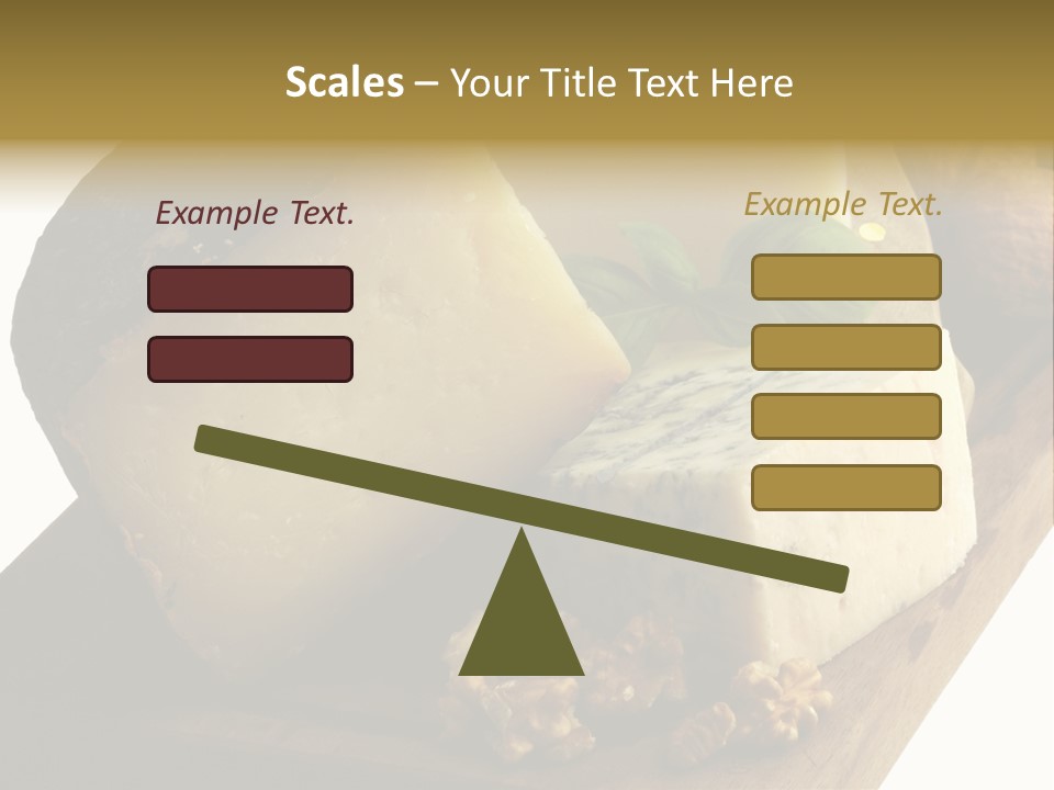 Frutos Secas Albahaca PowerPoint Template