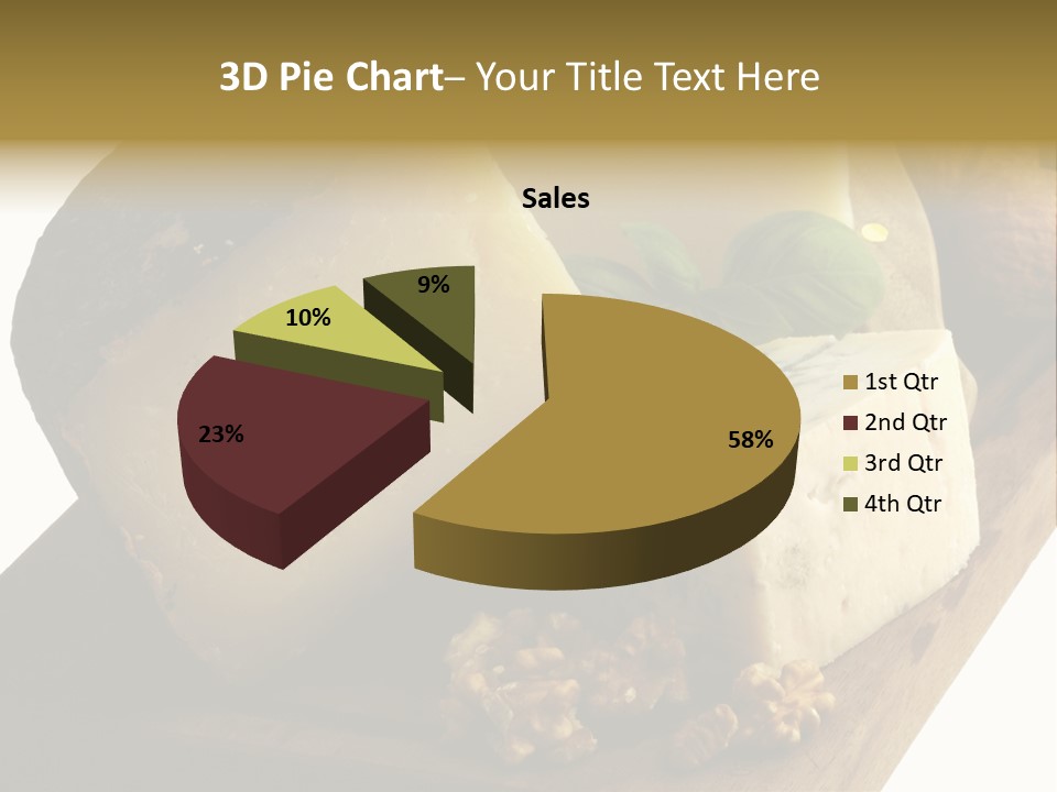 Frutos Secas Albahaca PowerPoint Template