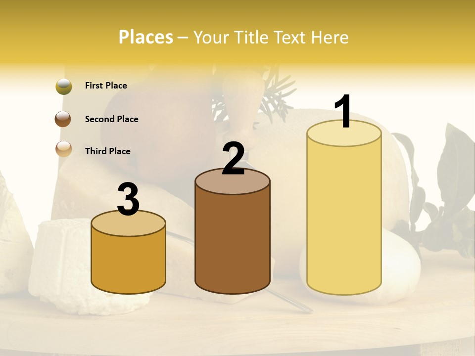 Grana Gorgonzola Pera PowerPoint Template