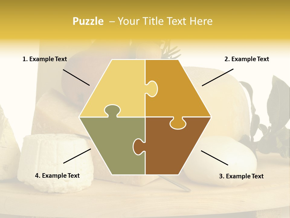 Grana Gorgonzola Pera PowerPoint Template