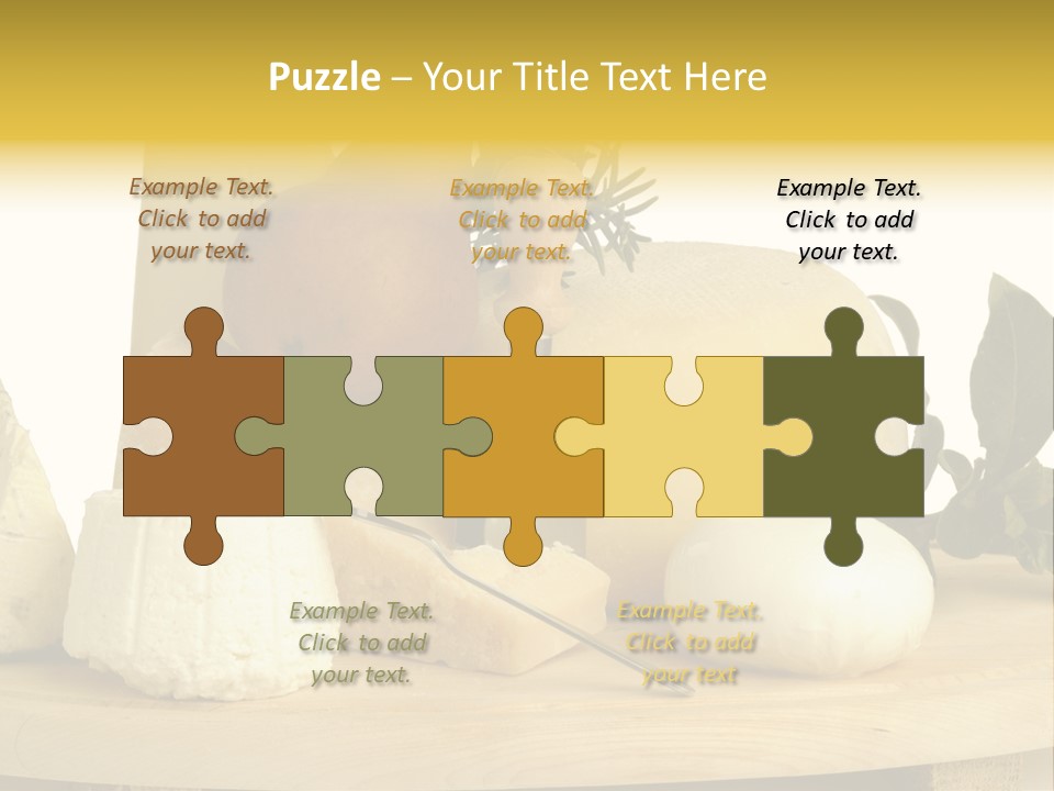 Grana Gorgonzola Pera PowerPoint Template