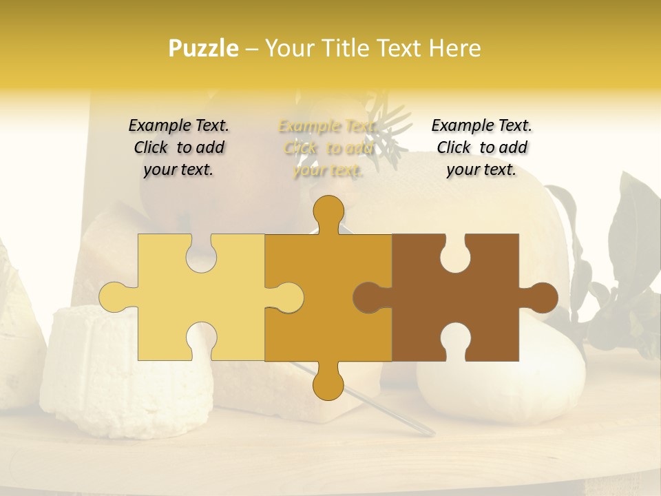 Grana Gorgonzola Pera PowerPoint Template