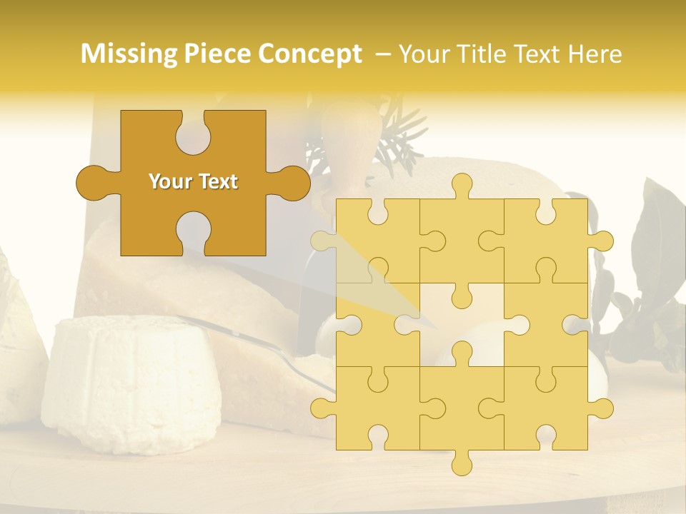 Grana Gorgonzola Pera PowerPoint Template