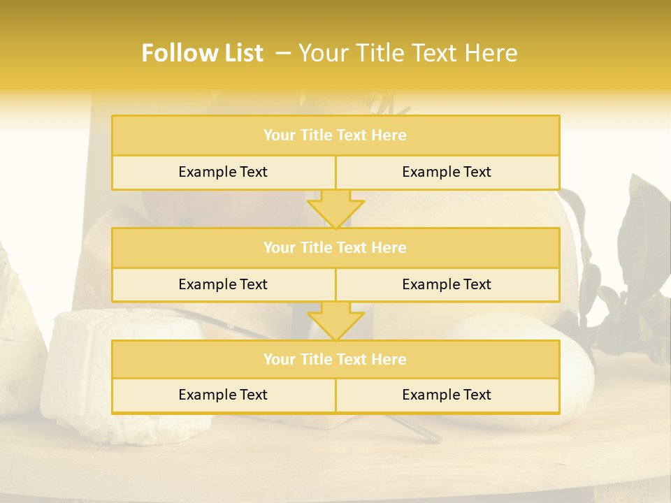 Grana Gorgonzola Pera PowerPoint Template