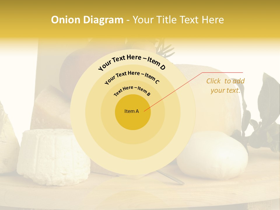 Grana Gorgonzola Pera PowerPoint Template