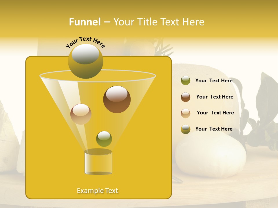 Grana Gorgonzola Pera PowerPoint Template