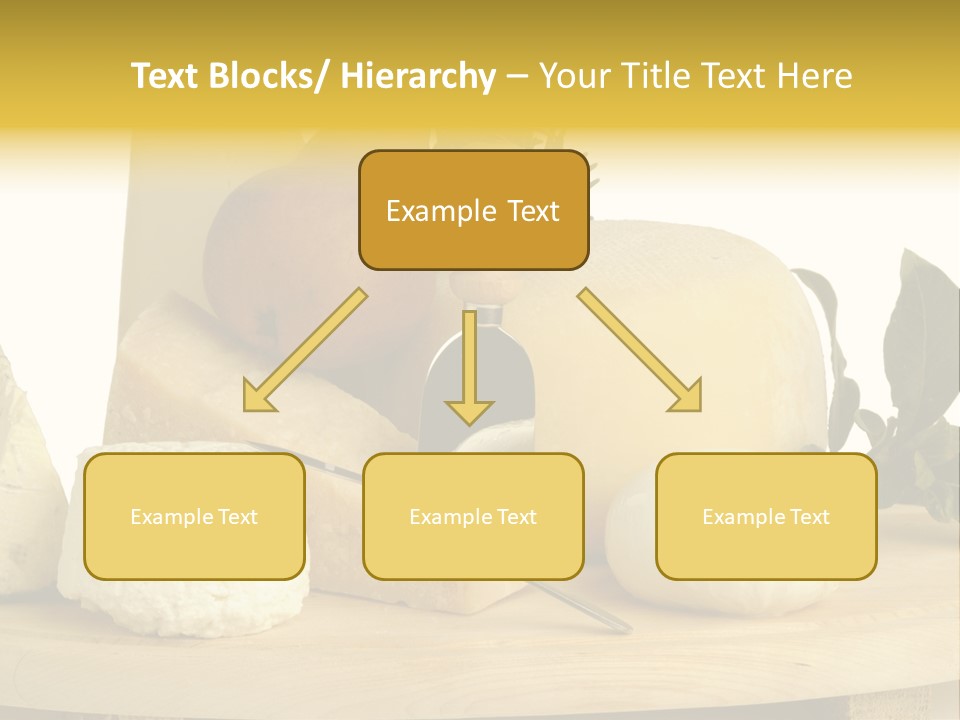 Grana Gorgonzola Pera PowerPoint Template