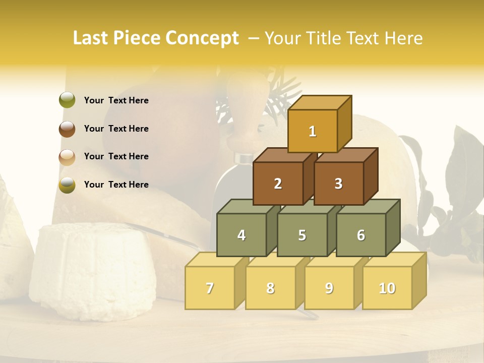 Grana Gorgonzola Pera PowerPoint Template